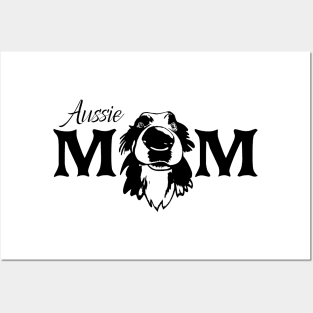 Aussie Mom Gifts, Australian Shepherd Gifts Posters and Art